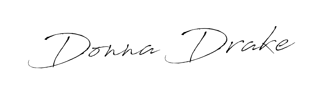 Also we have Donna Drake name is the best signature style. Create professional handwritten signature collection using Antro_Vectra autograph style. Donna Drake signature style 6 images and pictures png
