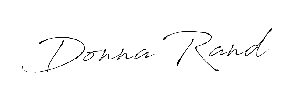 Donna Rand stylish signature style. Best Handwritten Sign (Antro_Vectra) for my name. Handwritten Signature Collection Ideas for my name Donna Rand. Donna Rand signature style 6 images and pictures png