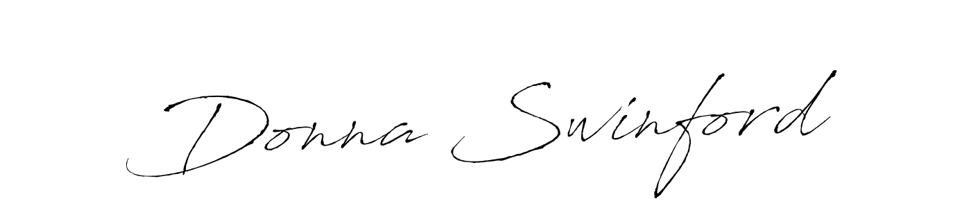 Design your own signature with our free online signature maker. With this signature software, you can create a handwritten (Antro_Vectra) signature for name Donna Swinford. Donna Swinford signature style 6 images and pictures png