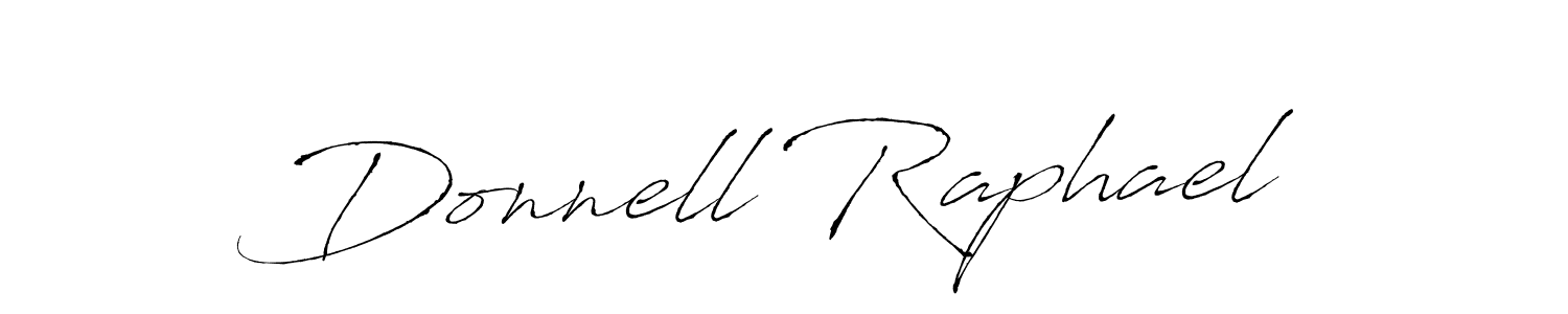 You should practise on your own different ways (Antro_Vectra) to write your name (Donnell Raphael) in signature. don't let someone else do it for you. Donnell Raphael signature style 6 images and pictures png