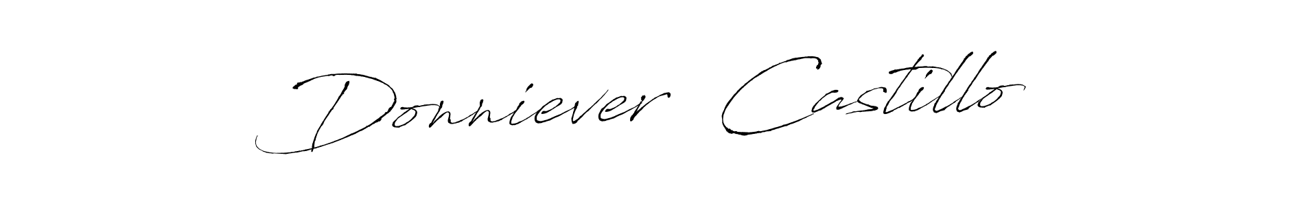 Antro_Vectra is a professional signature style that is perfect for those who want to add a touch of class to their signature. It is also a great choice for those who want to make their signature more unique. Get Donniever  Castillo name to fancy signature for free. Donniever  Castillo signature style 6 images and pictures png