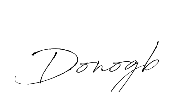 Use a signature maker to create a handwritten signature online. With this signature software, you can design (Antro_Vectra) your own signature for name Donogb. Donogb signature style 6 images and pictures png