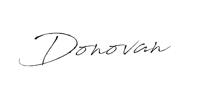 Design your own signature with our free online signature maker. With this signature software, you can create a handwritten (Antro_Vectra) signature for name Donovan. Donovan signature style 6 images and pictures png