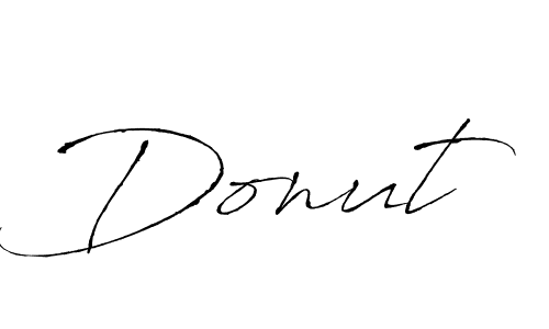 You should practise on your own different ways (Antro_Vectra) to write your name (Donut) in signature. don't let someone else do it for you. Donut signature style 6 images and pictures png