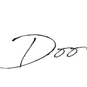 Antro_Vectra is a professional signature style that is perfect for those who want to add a touch of class to their signature. It is also a great choice for those who want to make their signature more unique. Get Doo name to fancy signature for free. Doo signature style 6 images and pictures png
