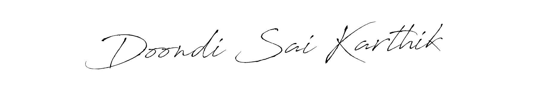 This is the best signature style for the Doondi Sai Karthik name. Also you like these signature font (Antro_Vectra). Mix name signature. Doondi Sai Karthik signature style 6 images and pictures png