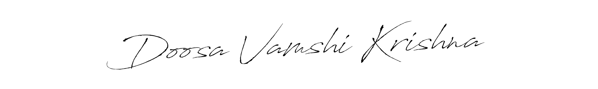 You can use this online signature creator to create a handwritten signature for the name Doosa Vamshi Krishna. This is the best online autograph maker. Doosa Vamshi Krishna signature style 6 images and pictures png
