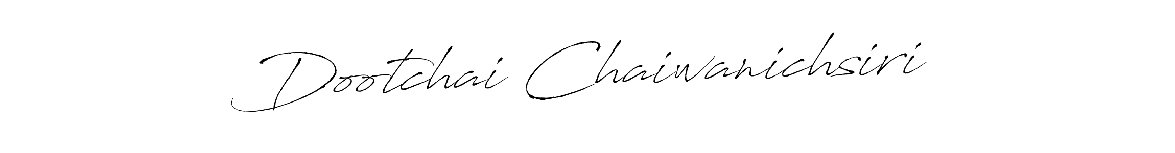 Make a beautiful signature design for name Dootchai Chaiwanichsiri. With this signature (Antro_Vectra) style, you can create a handwritten signature for free. Dootchai Chaiwanichsiri signature style 6 images and pictures png