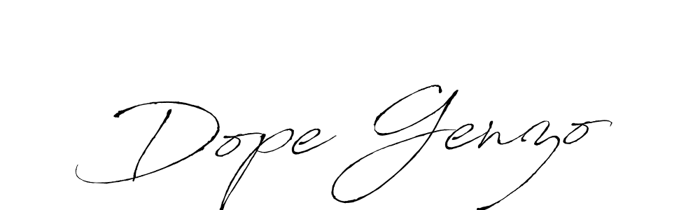 if you are searching for the best signature style for your name Dope Genzo. so please give up your signature search. here we have designed multiple signature styles  using Antro_Vectra. Dope Genzo signature style 6 images and pictures png
