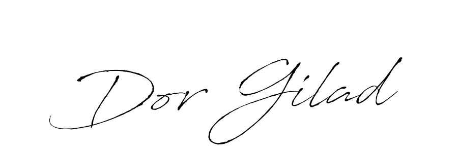 Also we have Dor Gilad name is the best signature style. Create professional handwritten signature collection using Antro_Vectra autograph style. Dor Gilad signature style 6 images and pictures png