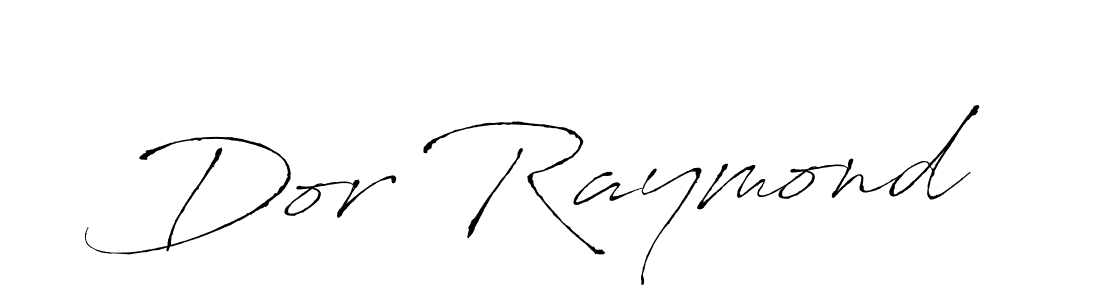 Dor Raymond stylish signature style. Best Handwritten Sign (Antro_Vectra) for my name. Handwritten Signature Collection Ideas for my name Dor Raymond. Dor Raymond signature style 6 images and pictures png