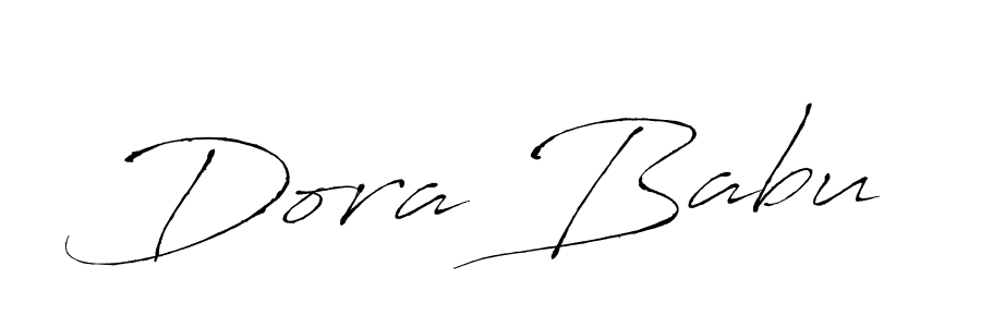 Dora Babu stylish signature style. Best Handwritten Sign (Antro_Vectra) for my name. Handwritten Signature Collection Ideas for my name Dora Babu. Dora Babu signature style 6 images and pictures png