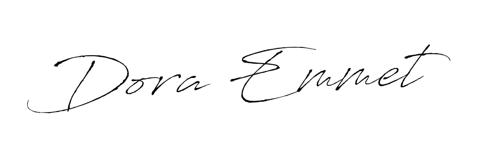 Similarly Antro_Vectra is the best handwritten signature design. Signature creator online .You can use it as an online autograph creator for name Dora Emmet. Dora Emmet signature style 6 images and pictures png