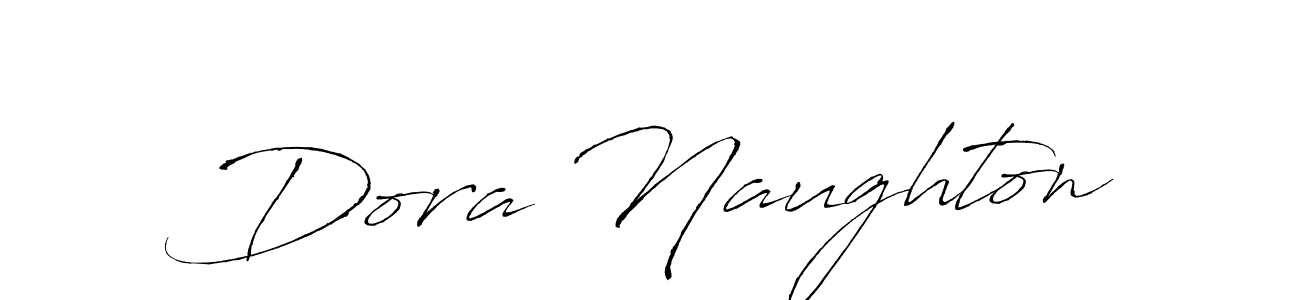 Create a beautiful signature design for name Dora Naughton. With this signature (Antro_Vectra) fonts, you can make a handwritten signature for free. Dora Naughton signature style 6 images and pictures png