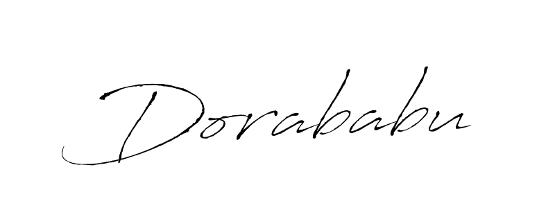 How to make Dorababu name signature. Use Antro_Vectra style for creating short signs online. This is the latest handwritten sign. Dorababu signature style 6 images and pictures png