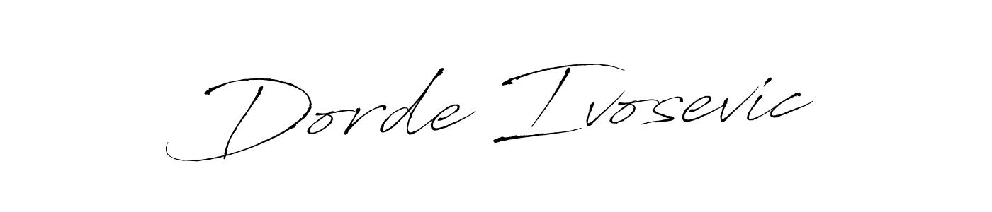 The best way (Antro_Vectra) to make a short signature is to pick only two or three words in your name. The name Dorde Ivosevic include a total of six letters. For converting this name. Dorde Ivosevic signature style 6 images and pictures png
