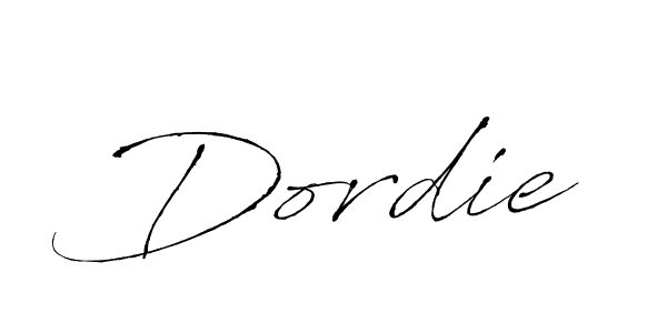 Make a beautiful signature design for name Dordie. With this signature (Antro_Vectra) style, you can create a handwritten signature for free. Dordie signature style 6 images and pictures png