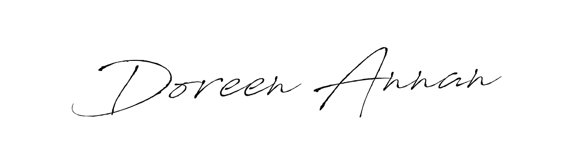 Best and Professional Signature Style for Doreen Annan. Antro_Vectra Best Signature Style Collection. Doreen Annan signature style 6 images and pictures png