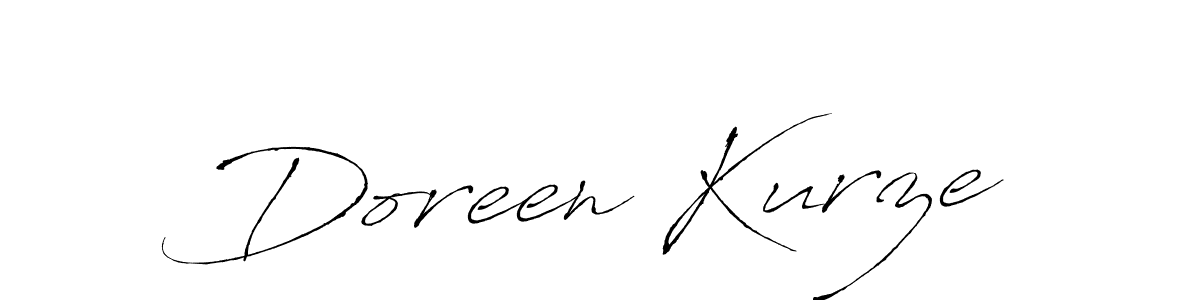 Also we have Doreen Kurze name is the best signature style. Create professional handwritten signature collection using Antro_Vectra autograph style. Doreen Kurze signature style 6 images and pictures png