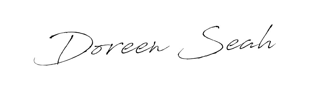 How to make Doreen Seah signature? Antro_Vectra is a professional autograph style. Create handwritten signature for Doreen Seah name. Doreen Seah signature style 6 images and pictures png