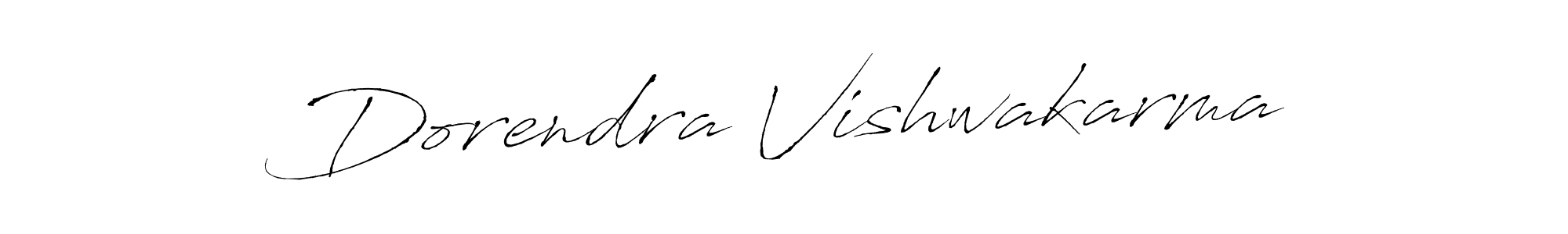 How to make Dorendra Vishwakarma signature? Antro_Vectra is a professional autograph style. Create handwritten signature for Dorendra Vishwakarma name. Dorendra Vishwakarma signature style 6 images and pictures png