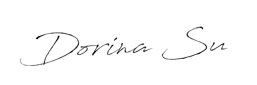 How to make Dorina Su signature? Antro_Vectra is a professional autograph style. Create handwritten signature for Dorina Su name. Dorina Su signature style 6 images and pictures png