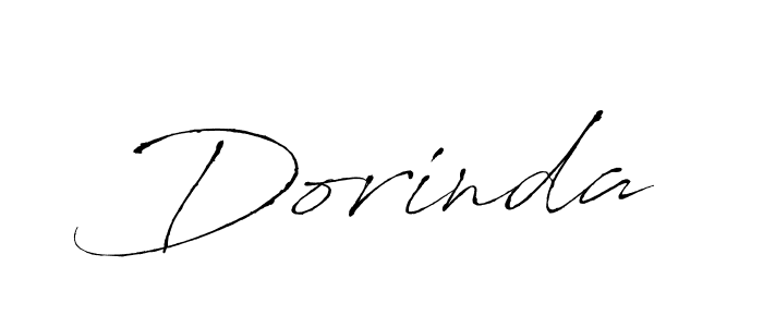 Create a beautiful signature design for name Dorinda. With this signature (Antro_Vectra) fonts, you can make a handwritten signature for free. Dorinda signature style 6 images and pictures png