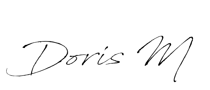 Best and Professional Signature Style for Doris M. Antro_Vectra Best Signature Style Collection. Doris M signature style 6 images and pictures png