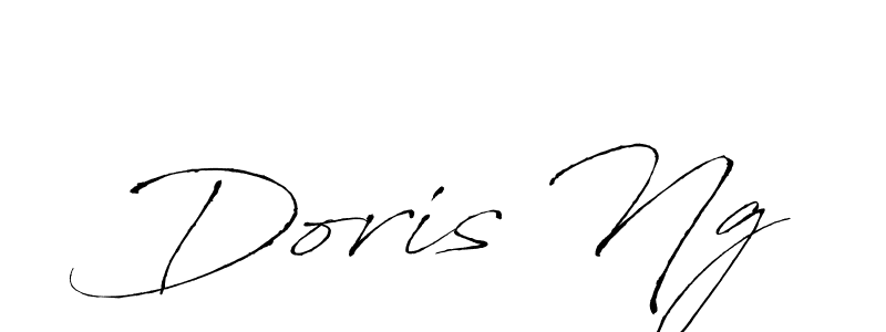 Similarly Antro_Vectra is the best handwritten signature design. Signature creator online .You can use it as an online autograph creator for name Doris Ng. Doris Ng signature style 6 images and pictures png
