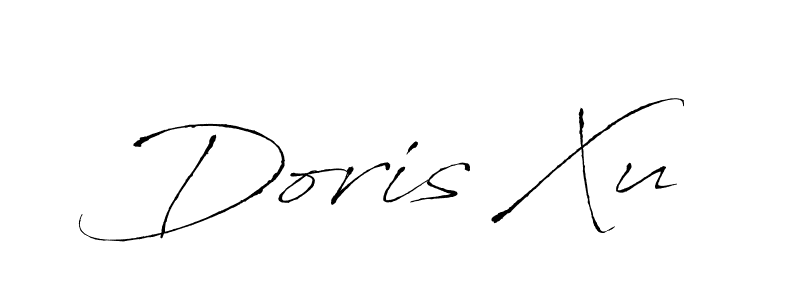 How to make Doris Xu signature? Antro_Vectra is a professional autograph style. Create handwritten signature for Doris Xu name. Doris Xu signature style 6 images and pictures png