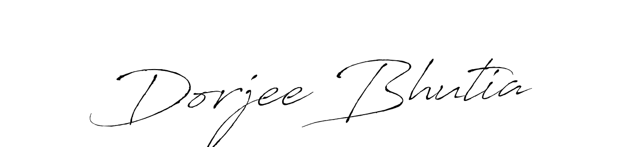 Make a beautiful signature design for name Dorjee Bhutia. Use this online signature maker to create a handwritten signature for free. Dorjee Bhutia signature style 6 images and pictures png