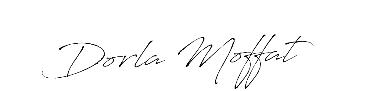 Dorla Moffat stylish signature style. Best Handwritten Sign (Antro_Vectra) for my name. Handwritten Signature Collection Ideas for my name Dorla Moffat. Dorla Moffat signature style 6 images and pictures png