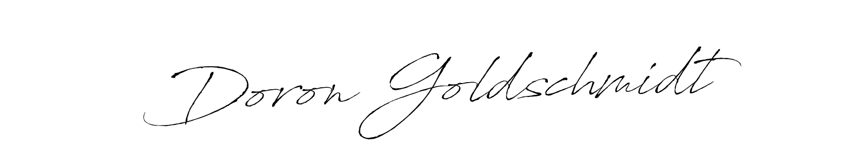 How to make Doron Goldschmidt name signature. Use Antro_Vectra style for creating short signs online. This is the latest handwritten sign. Doron Goldschmidt signature style 6 images and pictures png
