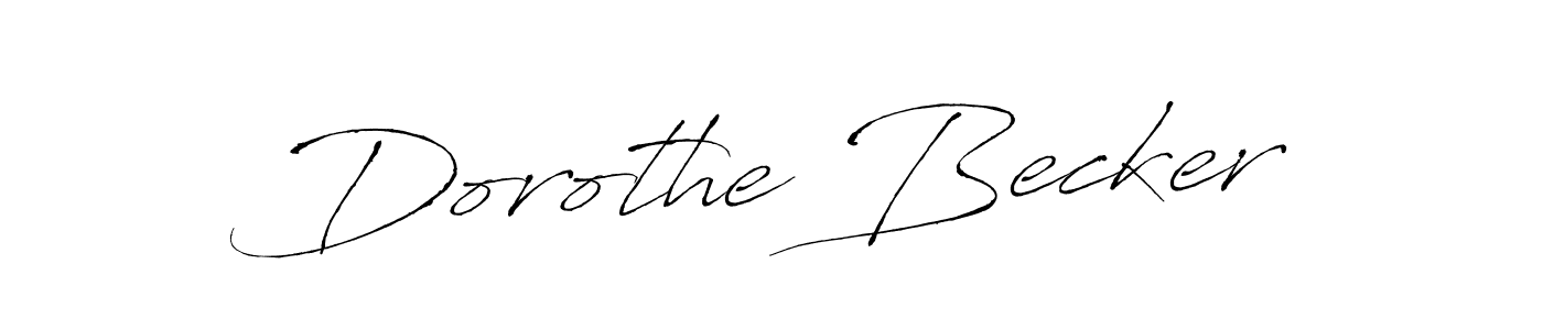 How to make Dorothe Becker signature? Antro_Vectra is a professional autograph style. Create handwritten signature for Dorothe Becker name. Dorothe Becker signature style 6 images and pictures png