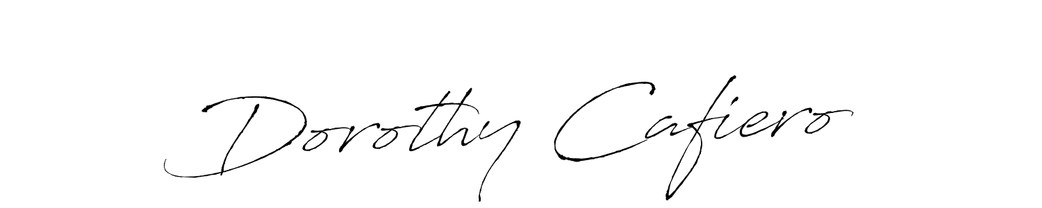 Make a beautiful signature design for name Dorothy Cafiero. With this signature (Antro_Vectra) style, you can create a handwritten signature for free. Dorothy Cafiero signature style 6 images and pictures png