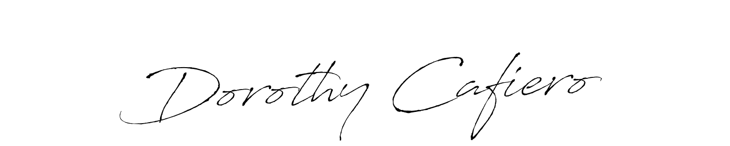 Make a beautiful signature design for name Dorothy Cafiero. With this signature (Antro_Vectra) style, you can create a handwritten signature for free. Dorothy Cafiero signature style 6 images and pictures png