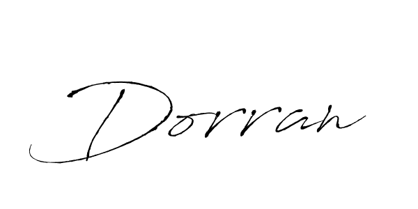 Create a beautiful signature design for name Dorran. With this signature (Antro_Vectra) fonts, you can make a handwritten signature for free. Dorran signature style 6 images and pictures png