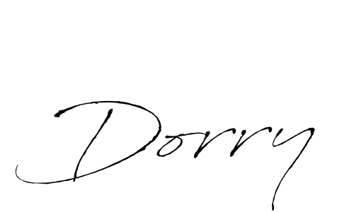 Create a beautiful signature design for name Dorry. With this signature (Antro_Vectra) fonts, you can make a handwritten signature for free. Dorry signature style 6 images and pictures png