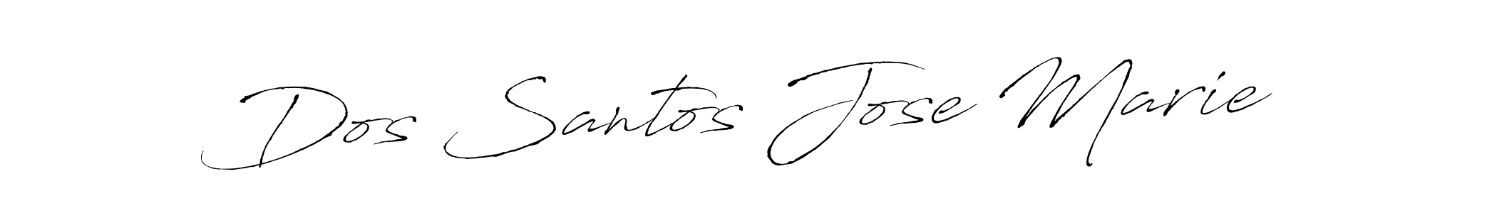 Make a short Dos Santos Jose Marie signature style. Manage your documents anywhere anytime using Antro_Vectra. Create and add eSignatures, submit forms, share and send files easily. Dos Santos Jose Marie signature style 6 images and pictures png