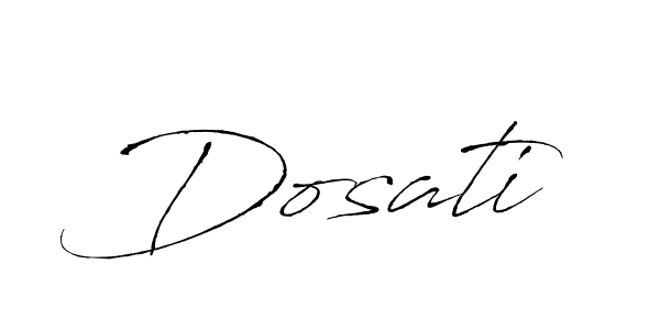 Make a short Dosati signature style. Manage your documents anywhere anytime using Antro_Vectra. Create and add eSignatures, submit forms, share and send files easily. Dosati signature style 6 images and pictures png