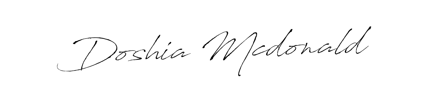 It looks lik you need a new signature style for name Doshia Mcdonald. Design unique handwritten (Antro_Vectra) signature with our free signature maker in just a few clicks. Doshia Mcdonald signature style 6 images and pictures png