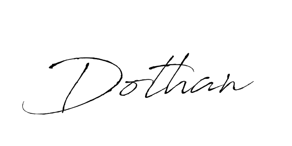 Design your own signature with our free online signature maker. With this signature software, you can create a handwritten (Antro_Vectra) signature for name Dothan. Dothan signature style 6 images and pictures png