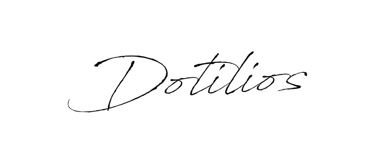 Use a signature maker to create a handwritten signature online. With this signature software, you can design (Antro_Vectra) your own signature for name Dotilios. Dotilios signature style 6 images and pictures png