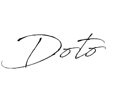 How to make Doto signature? Antro_Vectra is a professional autograph style. Create handwritten signature for Doto name. Doto signature style 6 images and pictures png