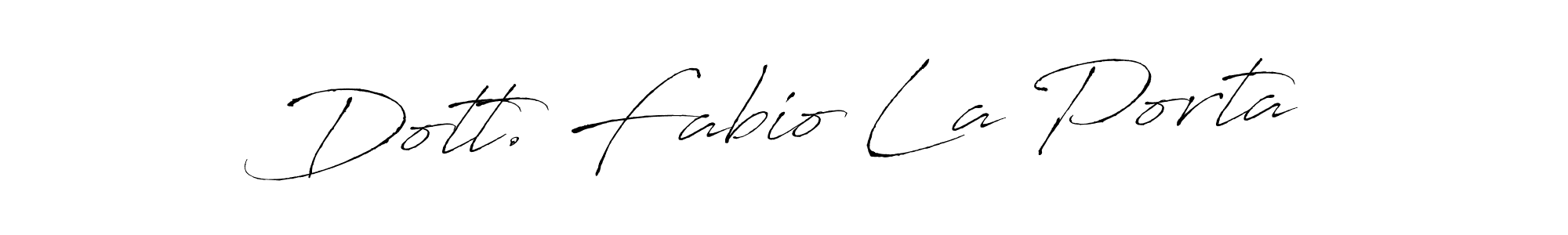 Dott. Fabio La Porta stylish signature style. Best Handwritten Sign (Antro_Vectra) for my name. Handwritten Signature Collection Ideas for my name Dott. Fabio La Porta. Dott. Fabio La Porta signature style 6 images and pictures png