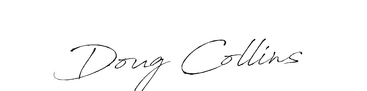 Make a beautiful signature design for name Doug Collins. With this signature (Antro_Vectra) style, you can create a handwritten signature for free. Doug Collins signature style 6 images and pictures png