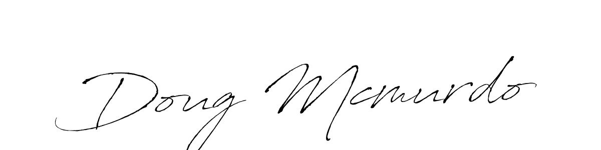 How to make Doug Mcmurdo signature? Antro_Vectra is a professional autograph style. Create handwritten signature for Doug Mcmurdo name. Doug Mcmurdo signature style 6 images and pictures png