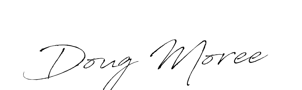 Design your own signature with our free online signature maker. With this signature software, you can create a handwritten (Antro_Vectra) signature for name Doug Moree. Doug Moree signature style 6 images and pictures png