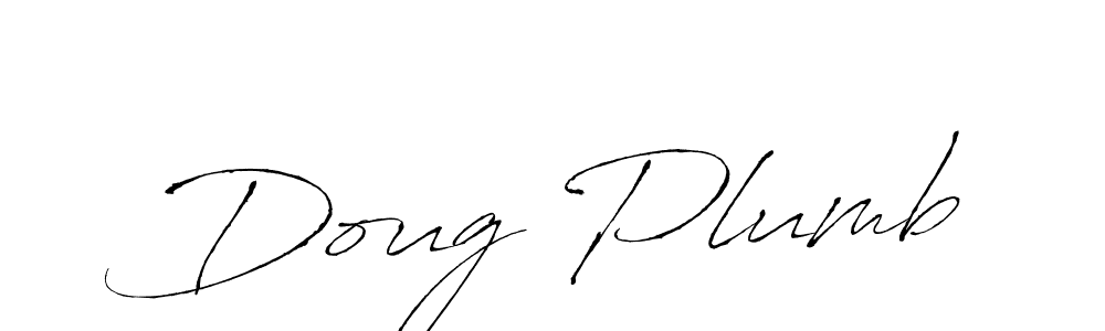 Create a beautiful signature design for name Doug Plumb. With this signature (Antro_Vectra) fonts, you can make a handwritten signature for free. Doug Plumb signature style 6 images and pictures png