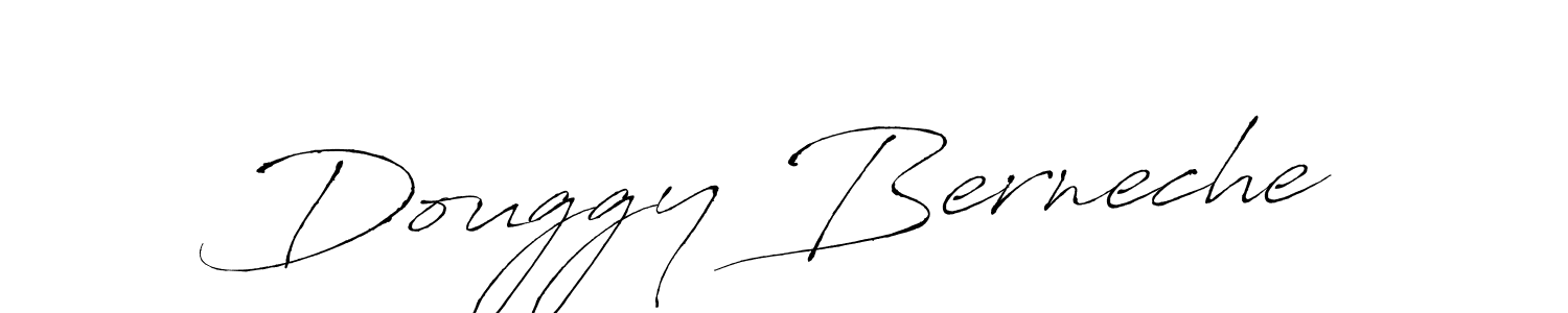 Design your own signature with our free online signature maker. With this signature software, you can create a handwritten (Antro_Vectra) signature for name Douggy Berneche. Douggy Berneche signature style 6 images and pictures png